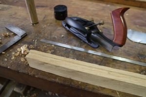 jig for shaping the blades
